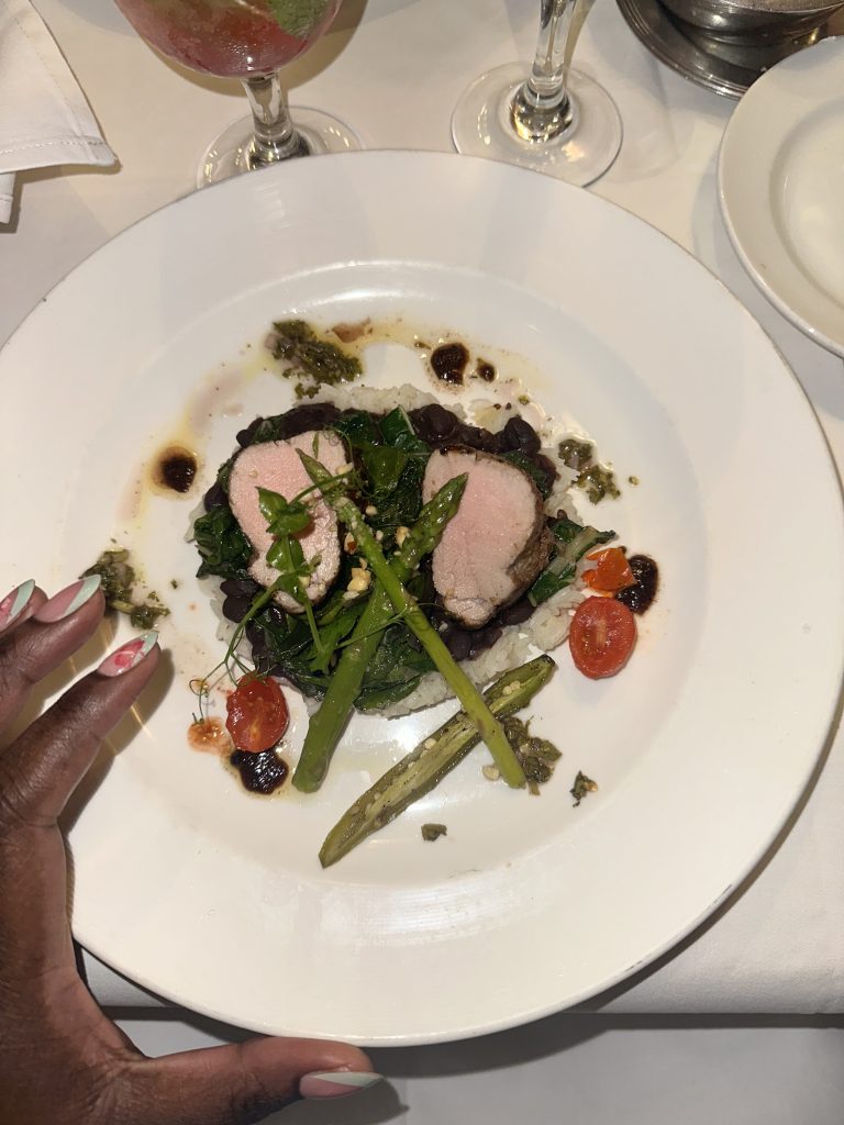 Princess Cruises main dining room dinner