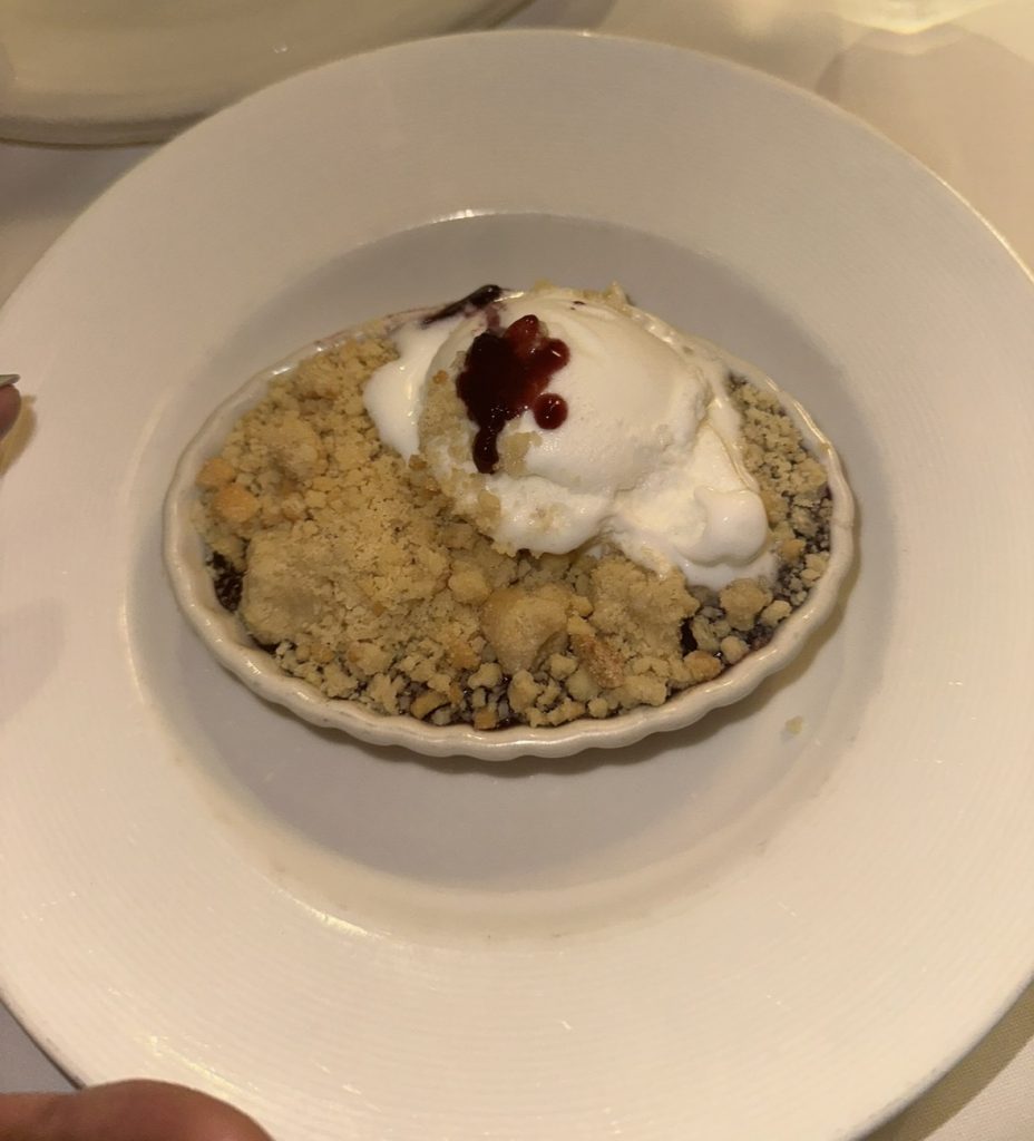 Princess Cruises main dining room dinner