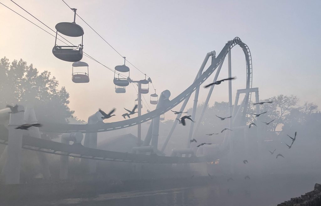 theme park halloween